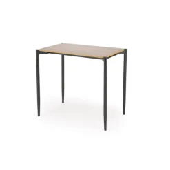 NANDO bord + 2 Spisebordsstole - Natur / Sort