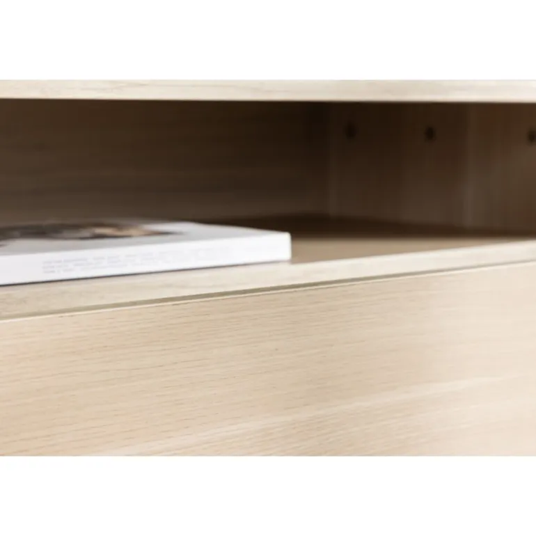 Navarra TV-bord - Sort og Hvid