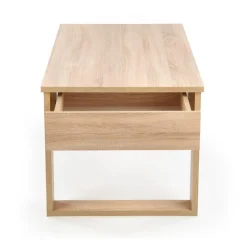 NEA C. sofabord med skuffer 110cm - Sonoma eg.