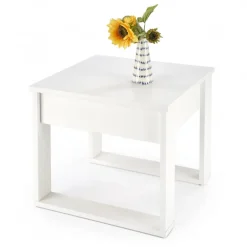 NEA SQUARE sofabord, Hvid