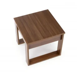 NEA SQUARE sofabord, mørk Valnød