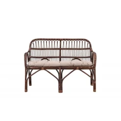 Nella 2 personers Havesofa - Mørk Valnød