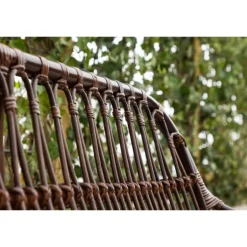 Nella 2 personers Havesofa - Mørk Valnød