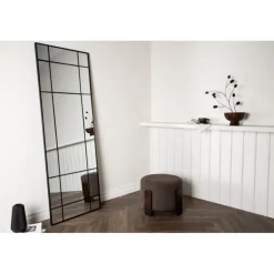 New Yorker spejl - 180x90cm - Sort