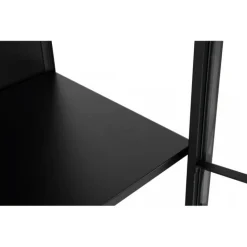 Newcastle vitrine sort metal H180 cm