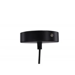 Nicola - Ekstra Stor Belysning - Sort og Grå