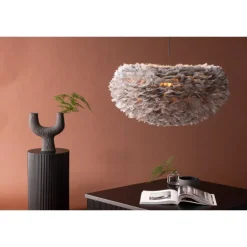 Nicola - Ekstra Stor Belysning - Sort og Grå