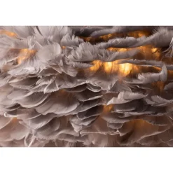 Nicola - Ekstra Stor Belysning - Sort og Grå