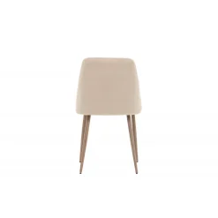 Night Spisebordsstol - velour og Valnød