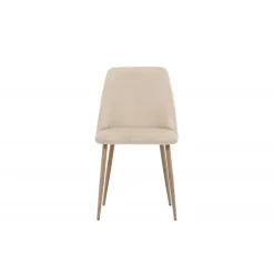 Night Spisebordsstol - velour og Valnød