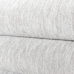 Nizza Kortluvet tæppe Ensfarvet - Creme