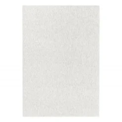 Nizza Kortluvet Tæppeløber Ensfarvet - Creme