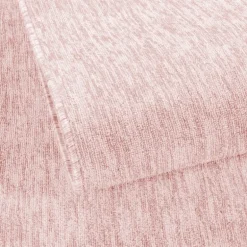 Nizza Kortluvet Tæppeløber Ensfarvet - Rosa