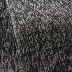 Nizza Kortluvet Tæppeløber Ensfarvet - Antracit