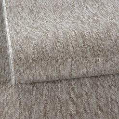 Nizza Kortluvet Tæppeløber Ensfarvet - Beige