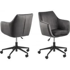 NORA Skrivebordsstol grå