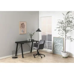 NORA Skrivebordsstol grå