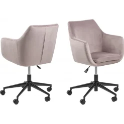 NORA Skrivebordsstol Rosa