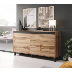 NORD kommode antracit/Sort