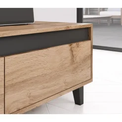 NORD Tvbord 185cm WOTAN Antracit