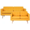 Novelty 3+2 pers. sofasæt - Gul Samoa 5