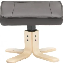 Næsby Drejestol Brun Soleda Læder