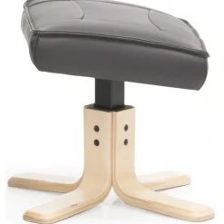 Næsby Drejestol Brun Soleda Læder