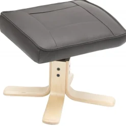 Næsby Drejestol Brun Soleda Læder