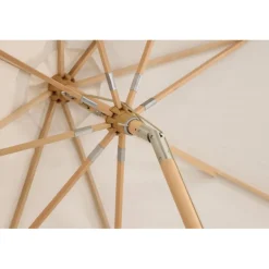 Nypo Parasol - Natur,Hvid