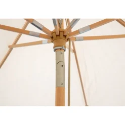 Nypo Parasol - Natur,Hvid