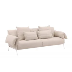 ockero 3 personers Sofa - Beige og Hvid