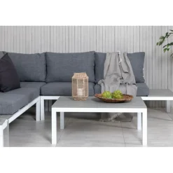 Odense Have Hjørnesofa Sæt - Grå,Hvid