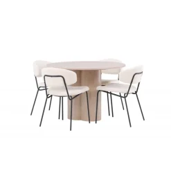 Olivia Rund Spisebordssæt