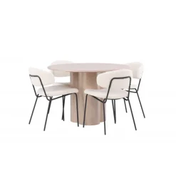 Olivia Rund Spisebordssæt
