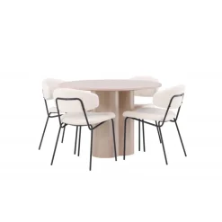 Olivia Rund Spisebordssæt
