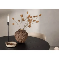 Olivia Rund Spisebordssæt - Beige og Sort