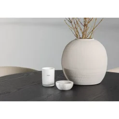 Olivia Rund Spisebordssæt - Beige og Sort