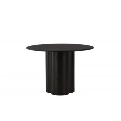 Olivia Rundt spisebord Ø110cm - Sort