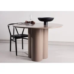 Olivia Rundt spisebord Ø110cm - Brun