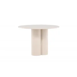 Olivia Rundt spisebord Ø110cm - Beige