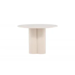 Olivia Rundt spisebord Ø110cm - Beige