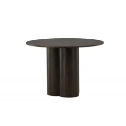 Olivia Rundt spisebord Ø110cm - Lakeret Mocca