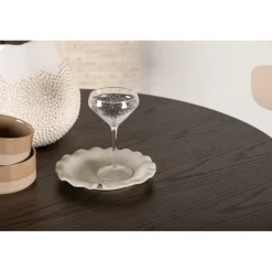 Olivia Rundt spisebord Ø110cm - Lakeret Mocca