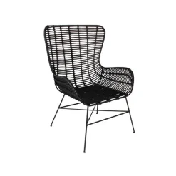 Opus rattan stol sort