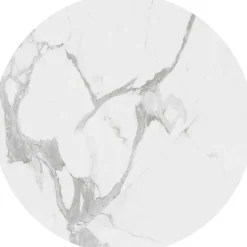 OREO Sæt af To Sofaborde - Hvid Marmor / Sort