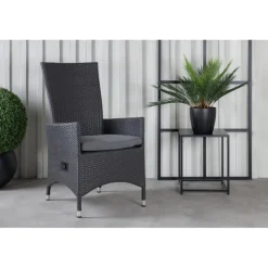 Padova Stol - Sort,Grå