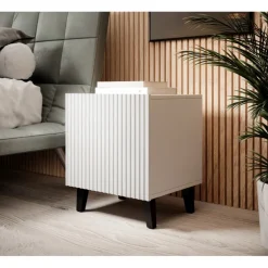 PAFOS natbord Hvid/Hvid