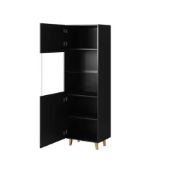 PAFOS Vitrineskab - Sort