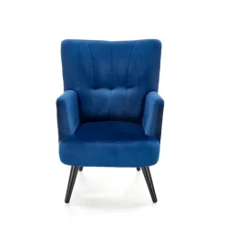 PAGONI stol - mørkeblå / Sort