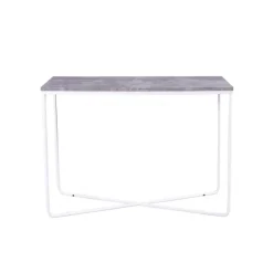 Palads Sidebord - Mørkegrå og Hvid